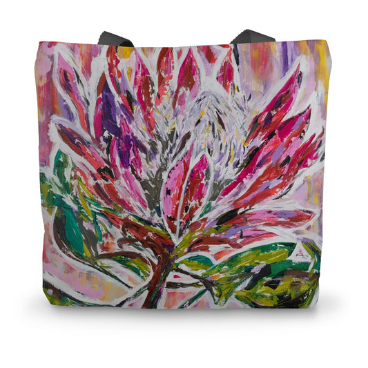 Nature's Crown Canvas Tote Bag