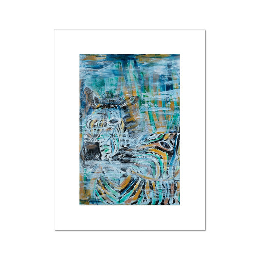 Harmony Stripes Art Print Unframed